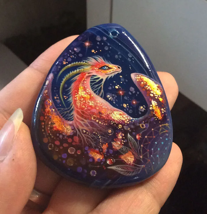 I Paint Dragons, The Ancient Keepers Of Our Dreams On Stones