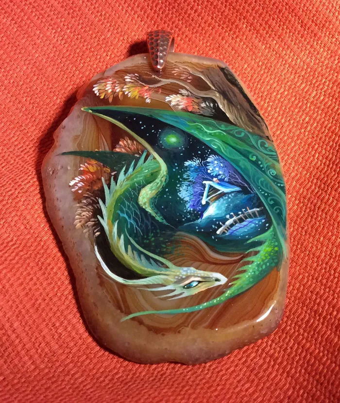 I Paint Dragons, The Ancient Keepers Of Our Dreams On Stones
