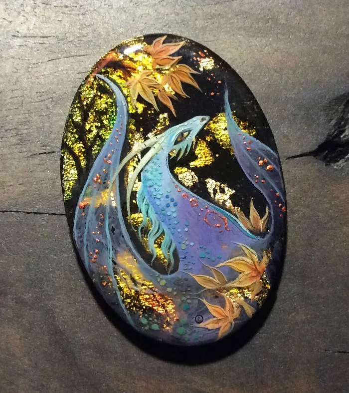 I Paint Dragons, The Ancient Keepers Of Our Dreams On Stones