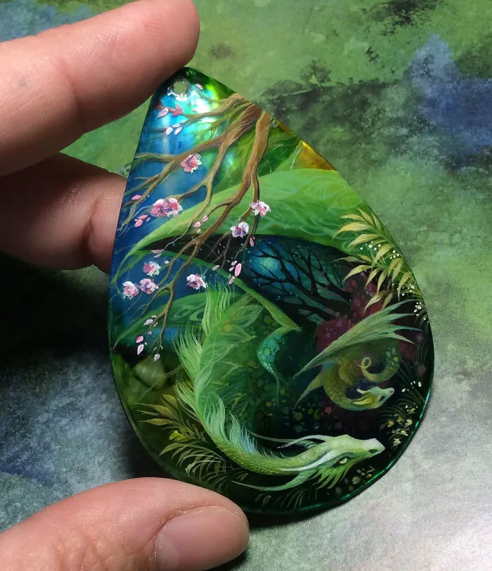 I Paint Dragons, The Ancient Keepers Of Our Dreams On Stones