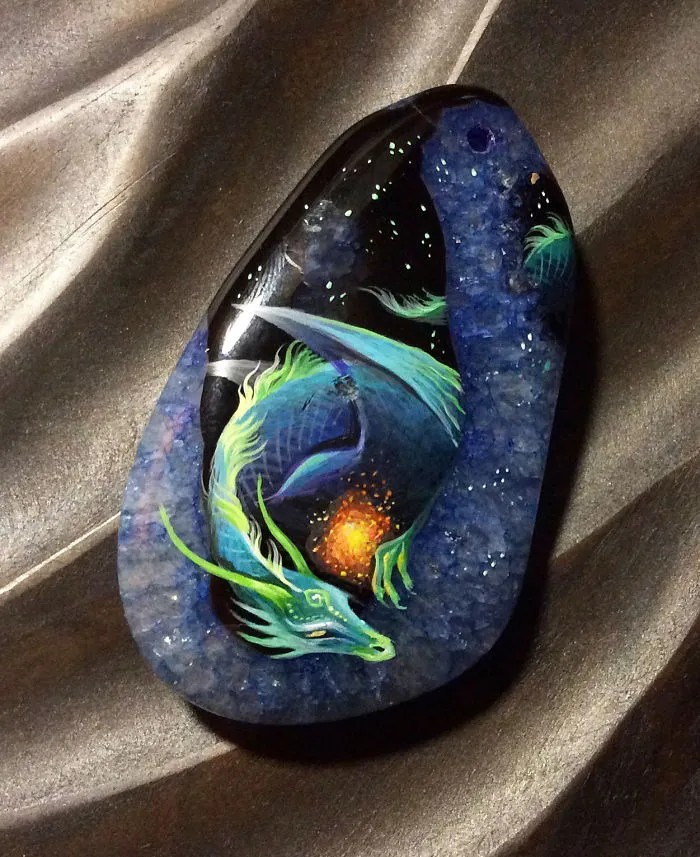 I Paint Dragons, The Ancient Keepers Of Our Dreams On Stones