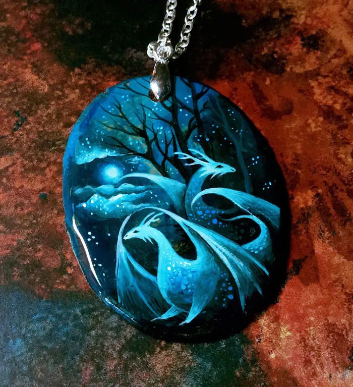 I Paint Dragons, The Ancient Keepers Of Our Dreams On Stones