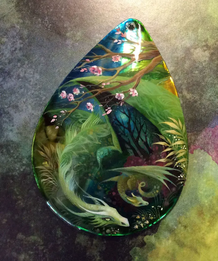 I Paint Dragons, The Ancient Keepers Of Our Dreams On Stones