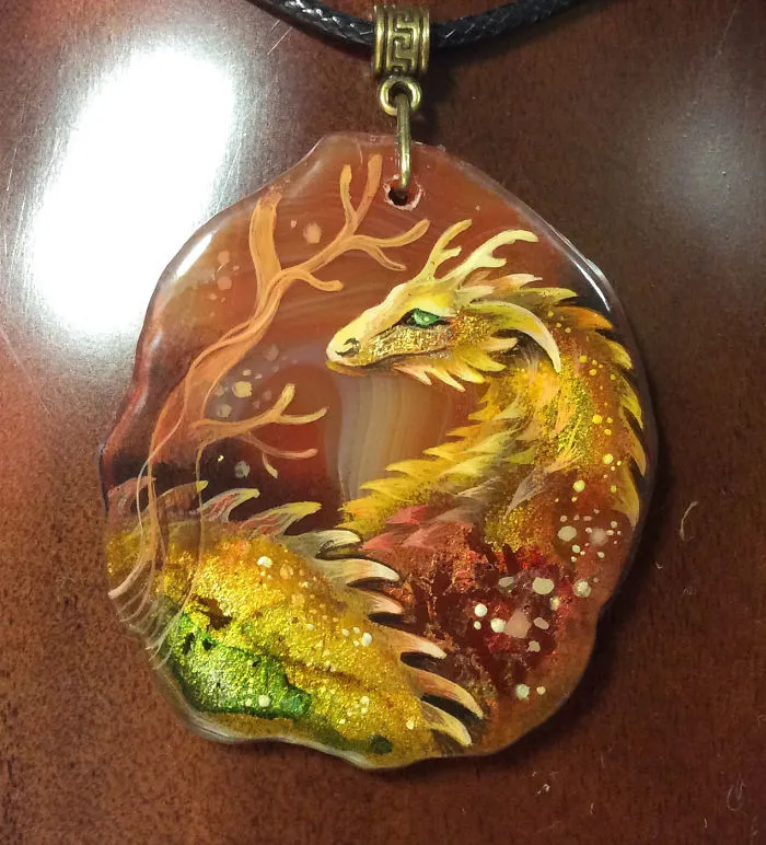 I Paint Dragons, The Ancient Keepers Of Our Dreams On Stones