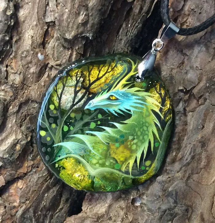 I Paint Dragons, The Ancient Keepers Of Our Dreams On Stones