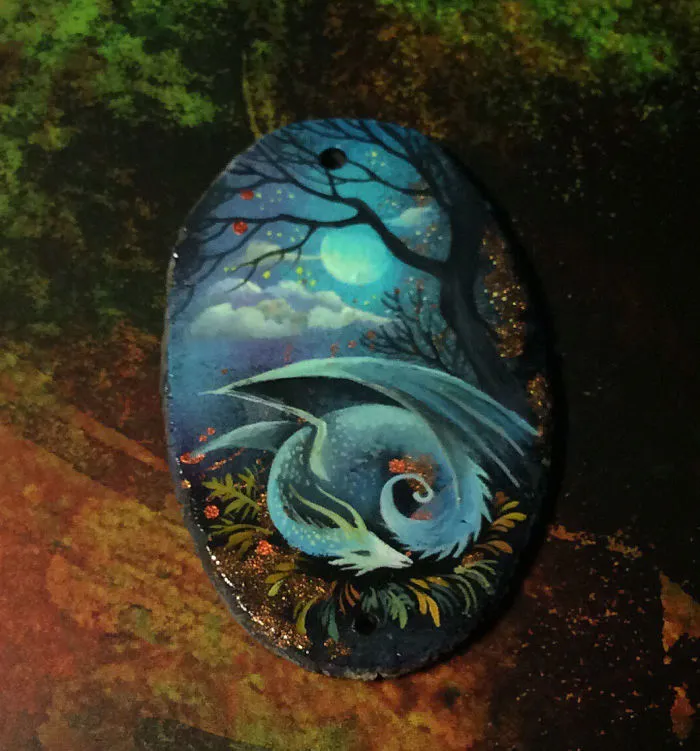 I Paint Dragons, The Ancient Keepers Of Our Dreams On Stones