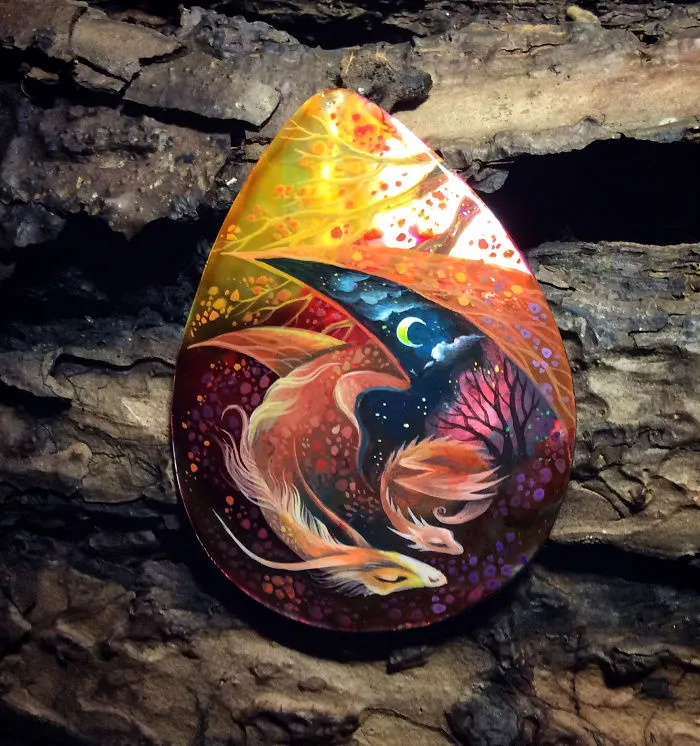 I Paint Dragons, The Ancient Keepers Of Our Dreams On Stones