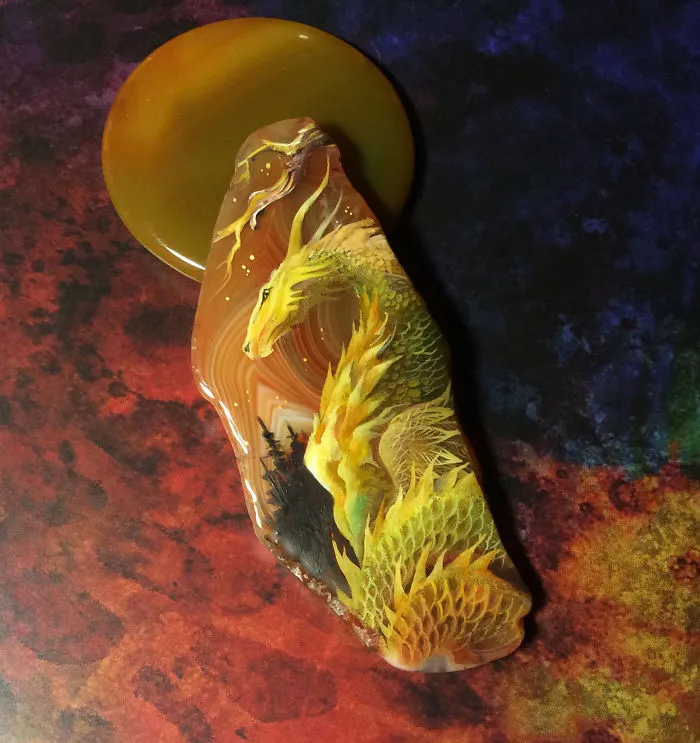 I Paint Dragons, The Ancient Keepers Of Our Dreams On Stones