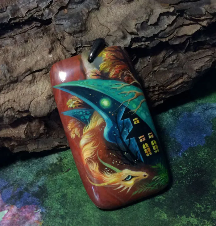 I Paint Dragons, The Ancient Keepers Of Our Dreams On Stones