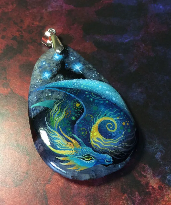 I Paint Dragons, The Ancient Keepers Of Our Dreams On Stones