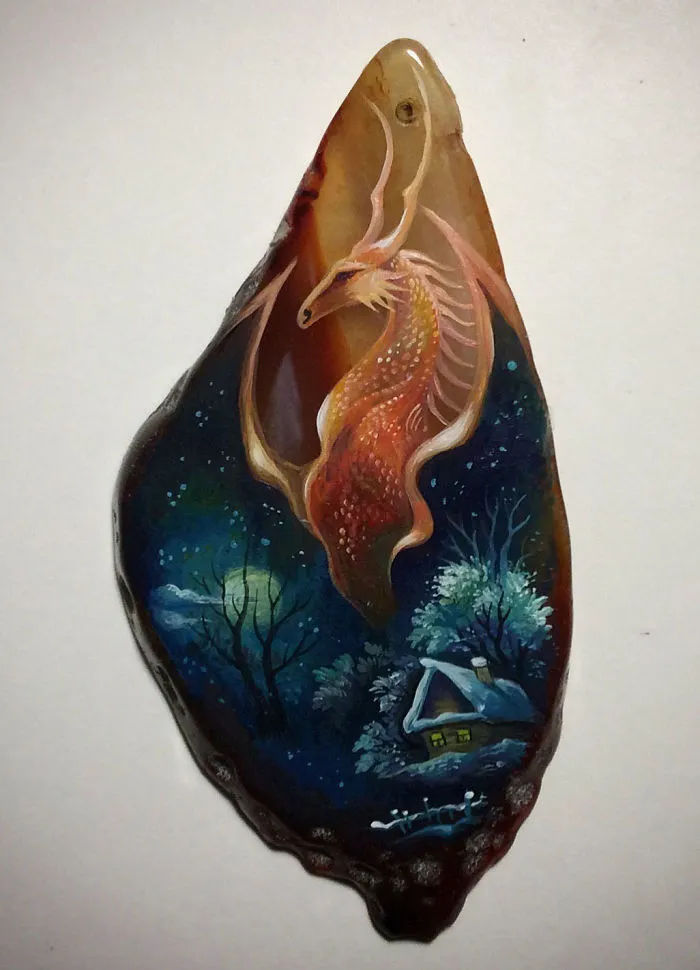 I Paint Dragons, The Ancient Keepers Of Our Dreams On Stones