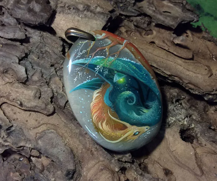 I Paint Dragons, The Ancient Keepers Of Our Dreams On Stones