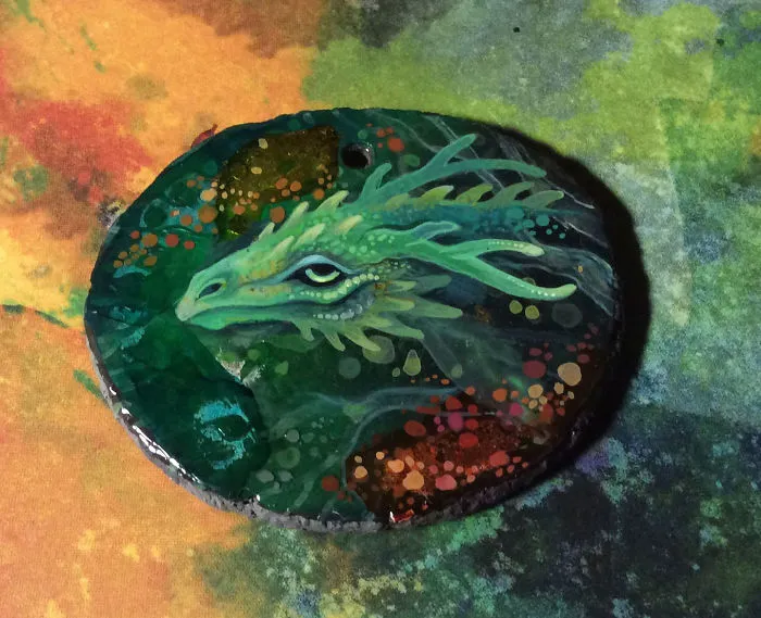 I Paint Dragons, The Ancient Keepers Of Our Dreams On Stones