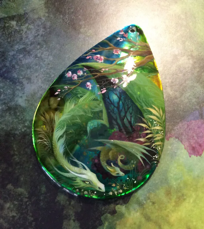 I Paint Dragons, The Ancient Keepers Of Our Dreams On Stones