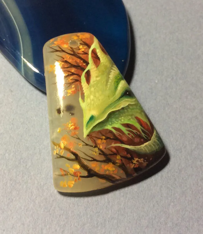 I Paint Dragons, The Ancient Keepers Of Our Dreams On Stones