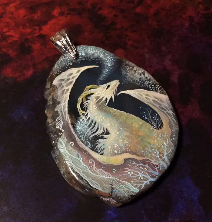 I Paint Dragons, The Ancient Keepers Of Our Dreams On Stones