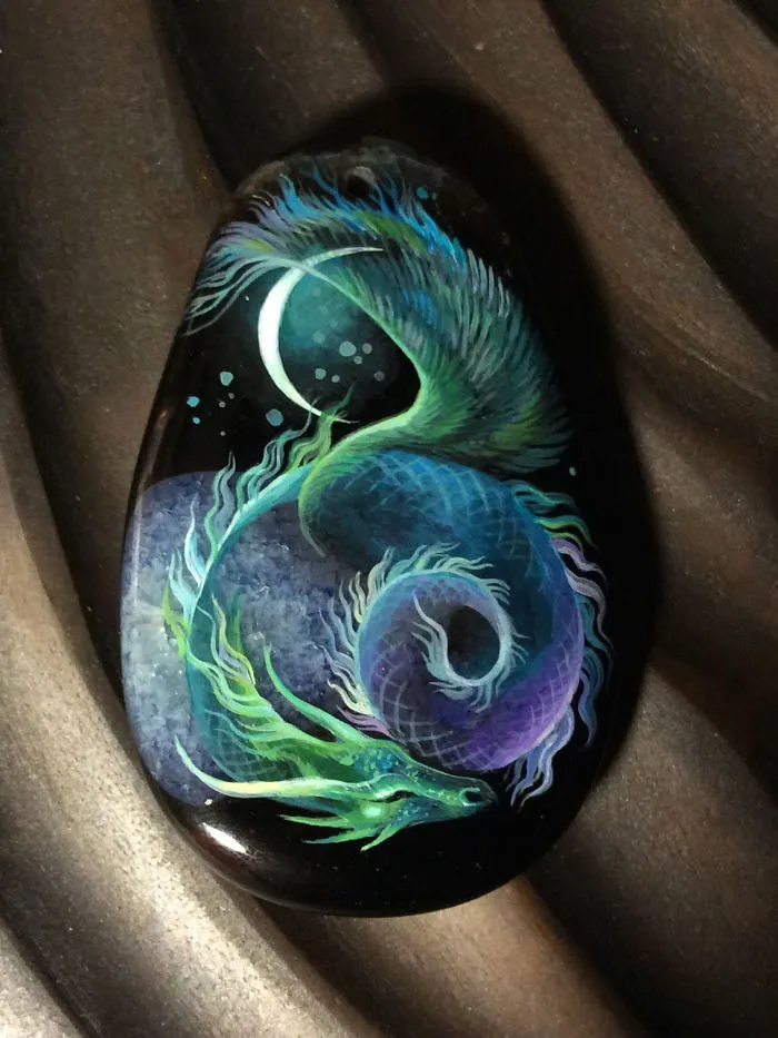 I Paint Dragons, The Ancient Keepers Of Our Dreams On Stones