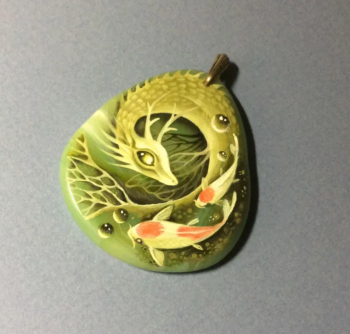 I Paint Dragons, The Ancient Keepers Of Our Dreams On Stones