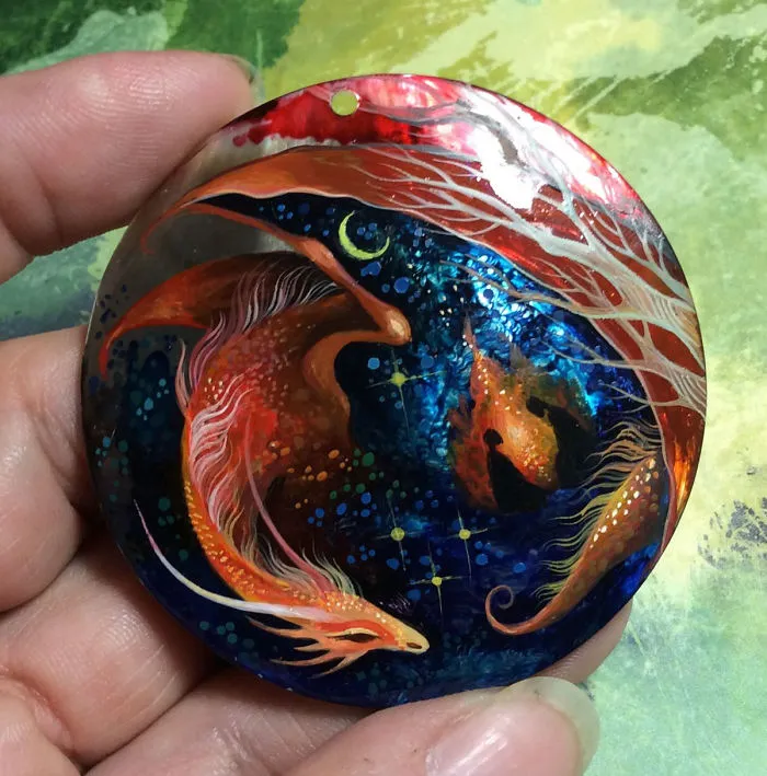 I Paint Dragons, The Ancient Keepers Of Our Dreams On Stones
