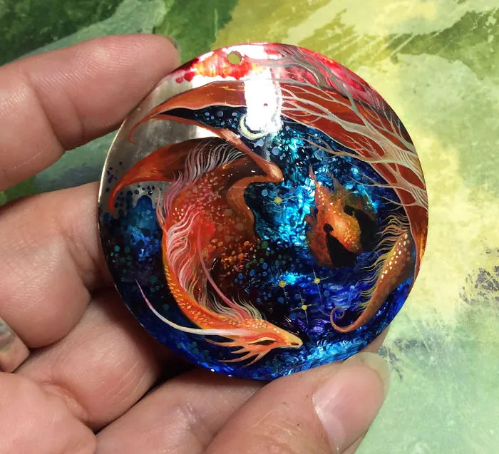 I Paint Dragons, The Ancient Keepers Of Our Dreams On Stones