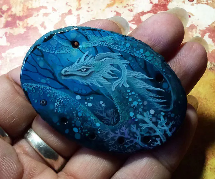 I Paint Dragons, The Ancient Keepers Of Our Dreams On Stones