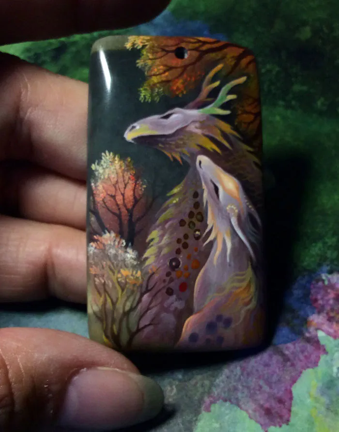 I Paint Dragons, The Ancient Keepers Of Our Dreams On Stones