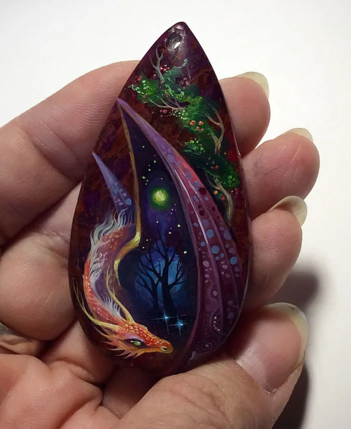 I Paint Dragons, The Ancient Keepers Of Our Dreams On Stones
