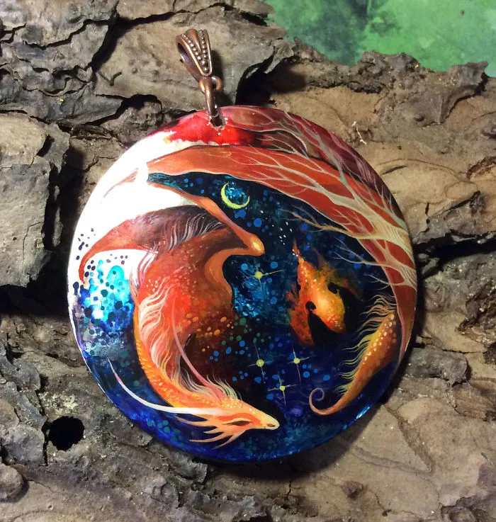 I Paint Dragons, The Ancient Keepers Of Our Dreams On Stones