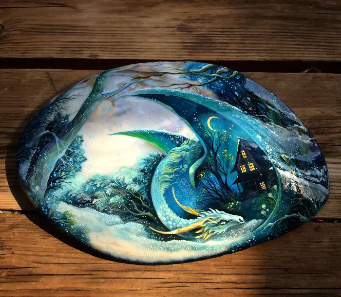 I Paint Dragons, The Ancient Keepers Of Our Dreams On Stones