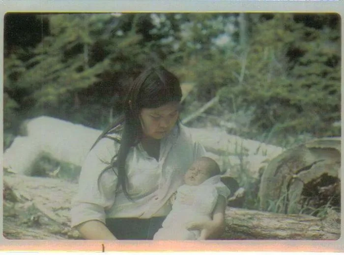 Mother And I 1972 Salt Lakes Bc