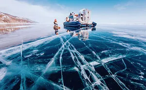 I Walked On Frozen Baikal, The Deepest And Oldest Lake On Earth To Capture Its Otherworldly Beauty