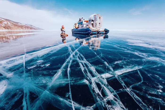 I Walked On Frozen Baikal, The Deepest And Oldest Lake On Earth To Capture Its Otherworldly Beauty