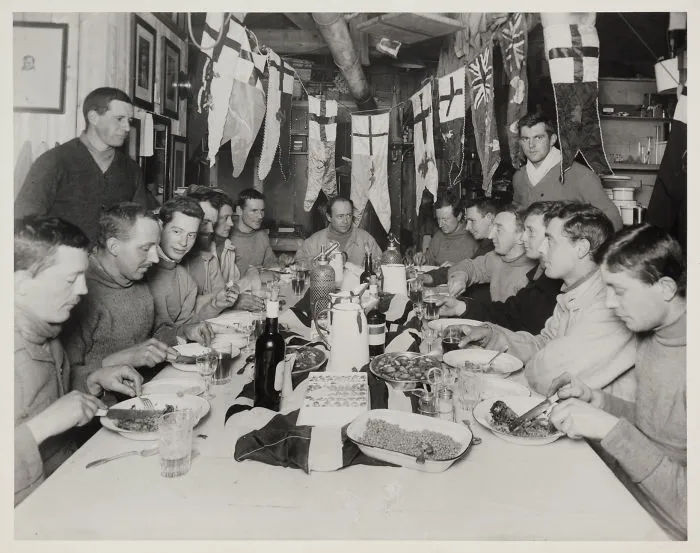 Capt. Scott's Last Birthday Dinner