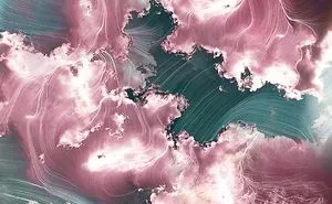 I Create Colorful Abstract Images That Look Like Celestial Dreams
