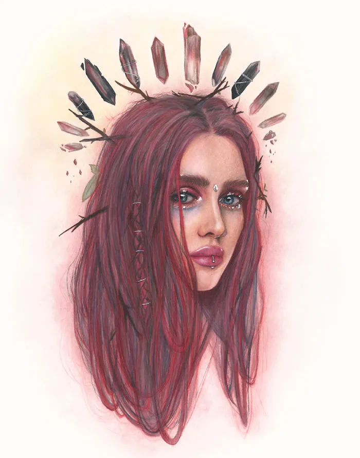 I Create Colorful Photorealistic Drawings With Colored Pencils