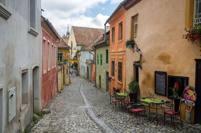 Does It Look Like A Street From Italy? Maybe. But It's In Romania