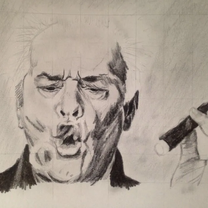 I Draw Realistic Portraits Inspired In Pictures I Find Online