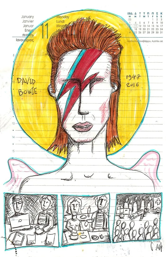 I Kept A Daily Art Diary For 2016