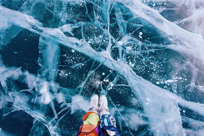 I Walked On Frozen Baikal, The Deepest And Oldest Lake On Earth To Capture Its Otherworldly Beauty