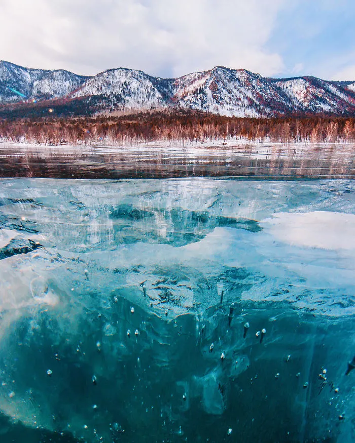 I Walked On Frozen Baikal, The Deepest And Oldest Lake On Earth To Capture Its Otherworldly Beauty