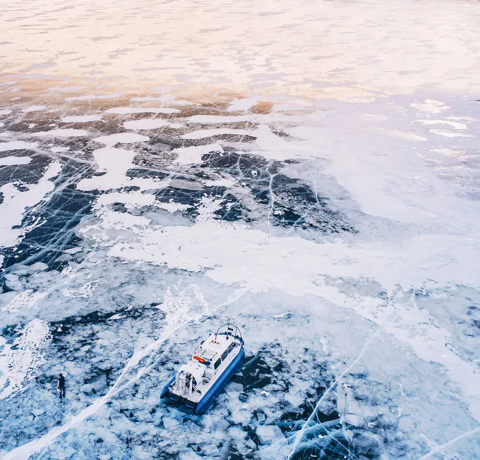 I Walked On Frozen Baikal, The Deepest And Oldest Lake On Earth To Capture Its Otherworldly Beauty