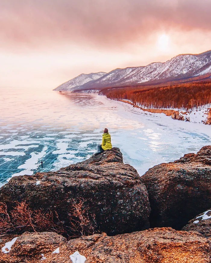 I Walked On Frozen Baikal, The Deepest And Oldest Lake On Earth To Capture Its Otherworldly Beauty