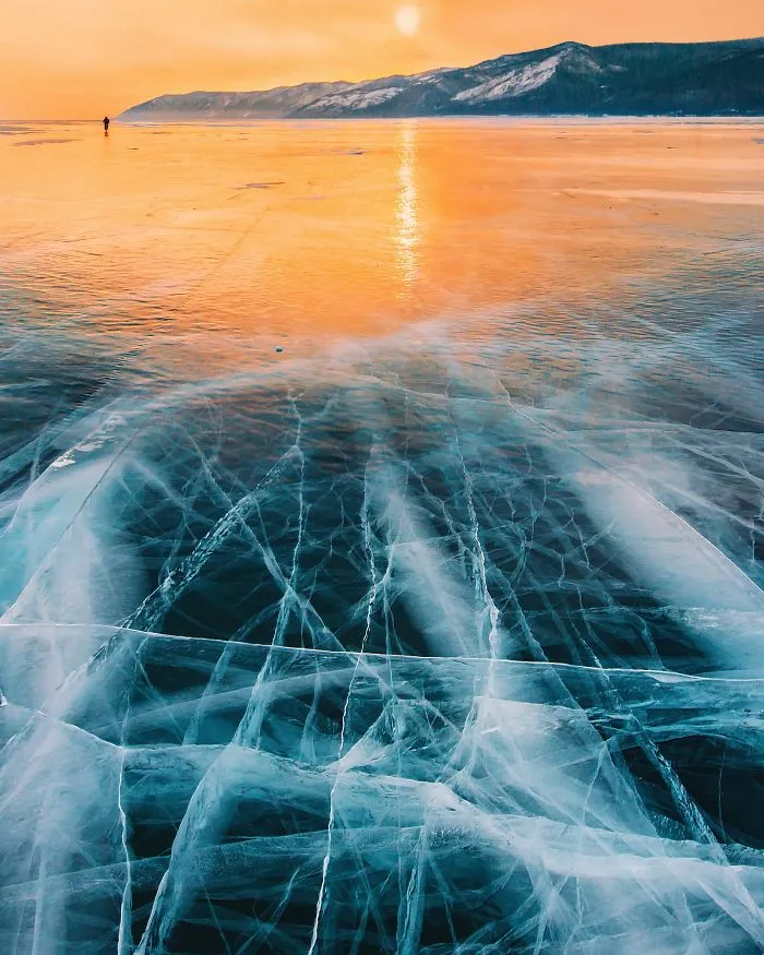 I Walked On Frozen Baikal, The Deepest And Oldest Lake On Earth To Capture Its Otherworldly Beauty