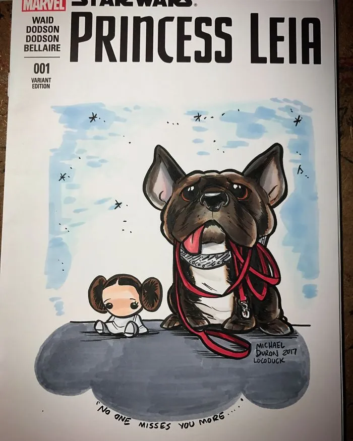 290 Touching Tributes To Late Carrie Fisher By Artists Around The World