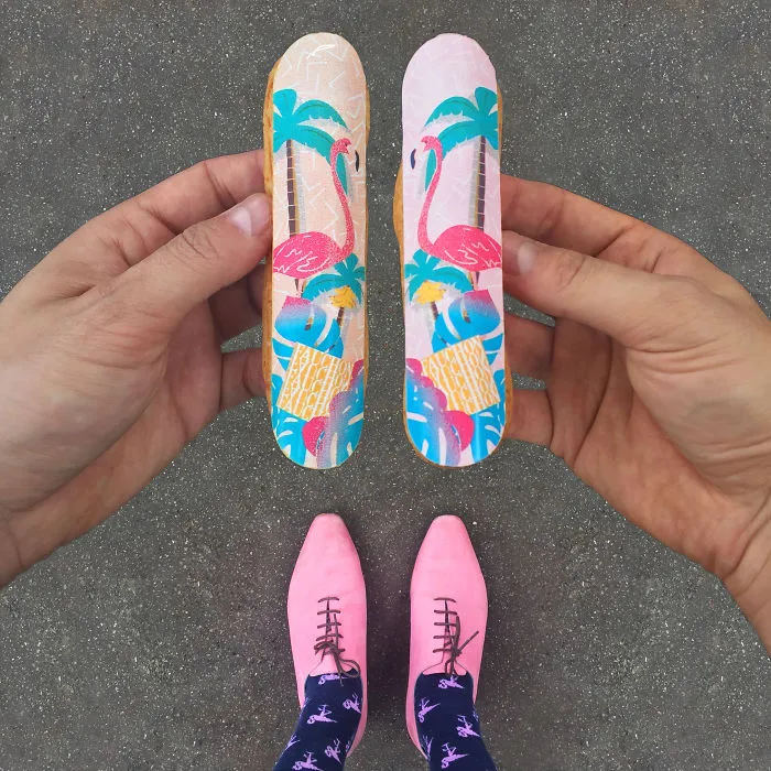 Paris Craziest Desserts For The Season Matched With Men Shoes