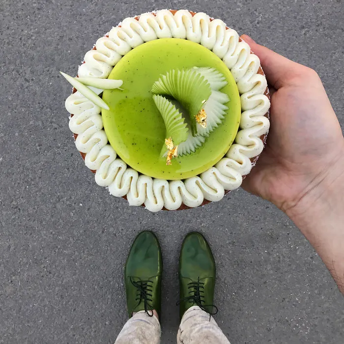 Paris Craziest Desserts For The Season Matched With Men Shoes