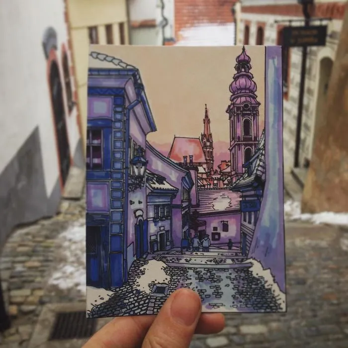Cesky Krumlov, Czech Republic
