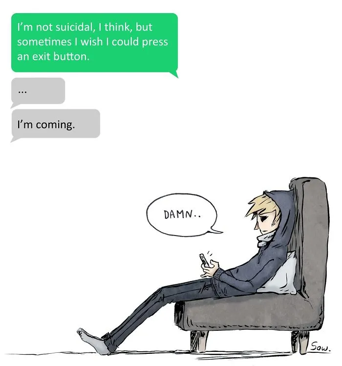 I Explain What My Depression And Anxiety Feels Like Through These Comics