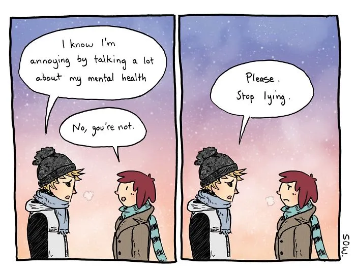 I Explain What My Depression And Anxiety Feels Like Through These Comics