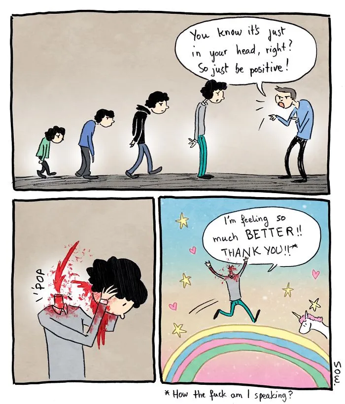I Explain What My Depression And Anxiety Feels Like Through These Comics